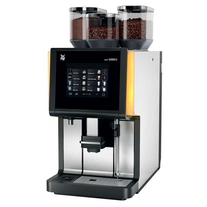 Cafetera Automatica WMF 5000S+ WM-5000-SPDY DYNAMIC MILK Con 2 Molinos De  ChocolateEXPRESO